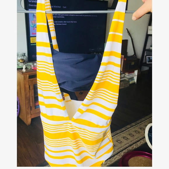 aerie layered one piece swimsuit